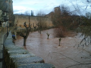 El Arlanza se pone bravo