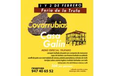 X FERIA DE LA TRUFA NEGRA DE BURGOS. 1 Y 2 DE FEBRERO DE 2025 EN COVARRUBIAS X FERIA DE LA TRUFA NEGRA DE BURGOS. 1 Y 2 DE FEBRERO DE 2025 EN COVARRUBIAS
